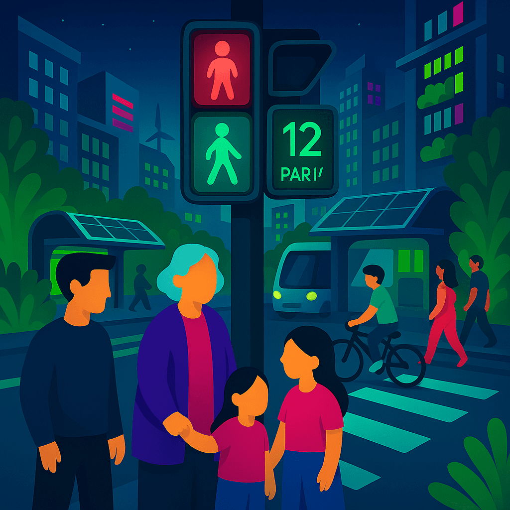 Smart Traffic Lights and Crossings